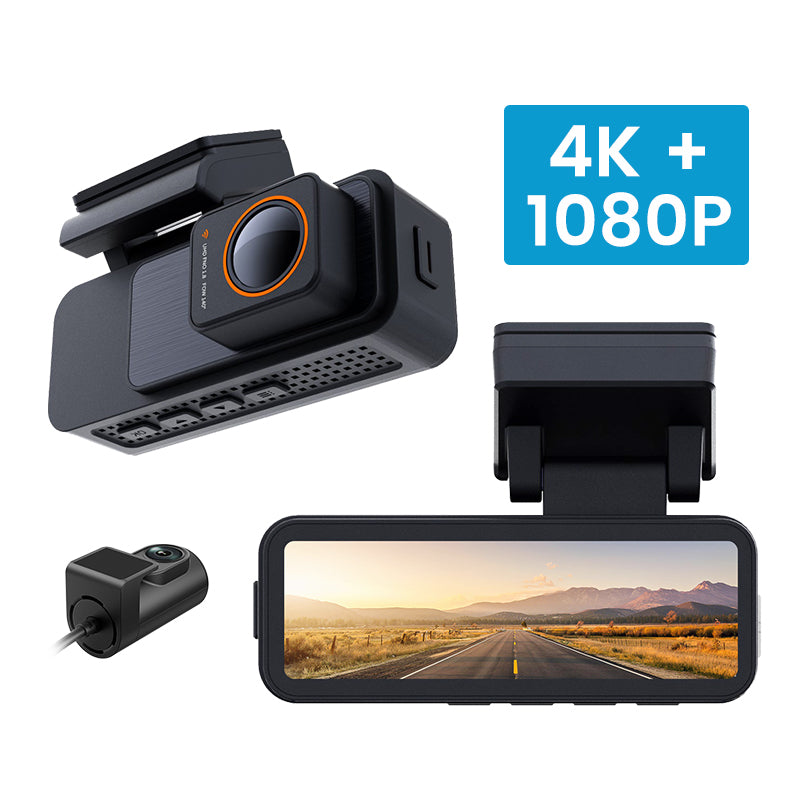 4K Front + Rear Dash Cam
