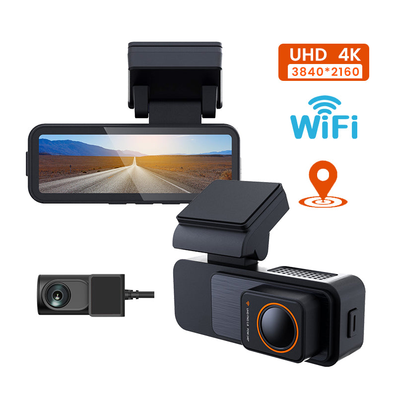 4K Front + Rear Dash Cam