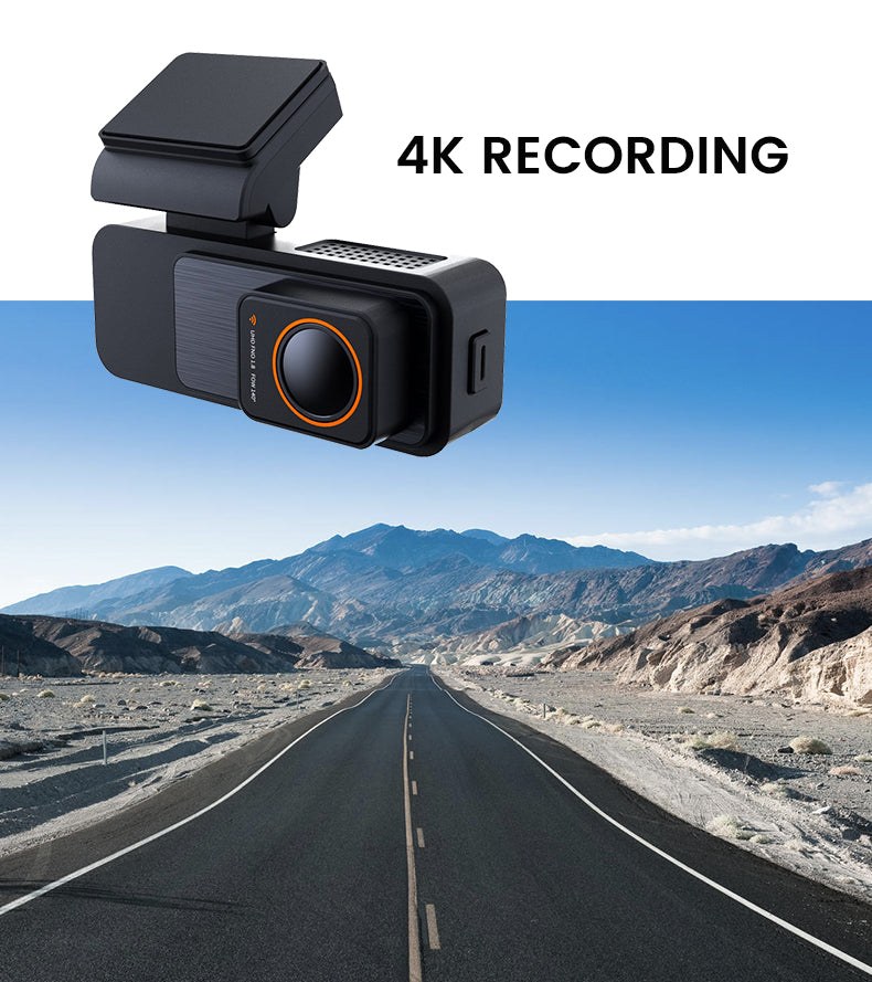 4K Front + Rear Dash Cam